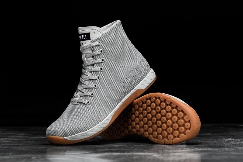 Dark / Grey Nobull High-Top Arctic Gum Men's Trainers | CA I1420L